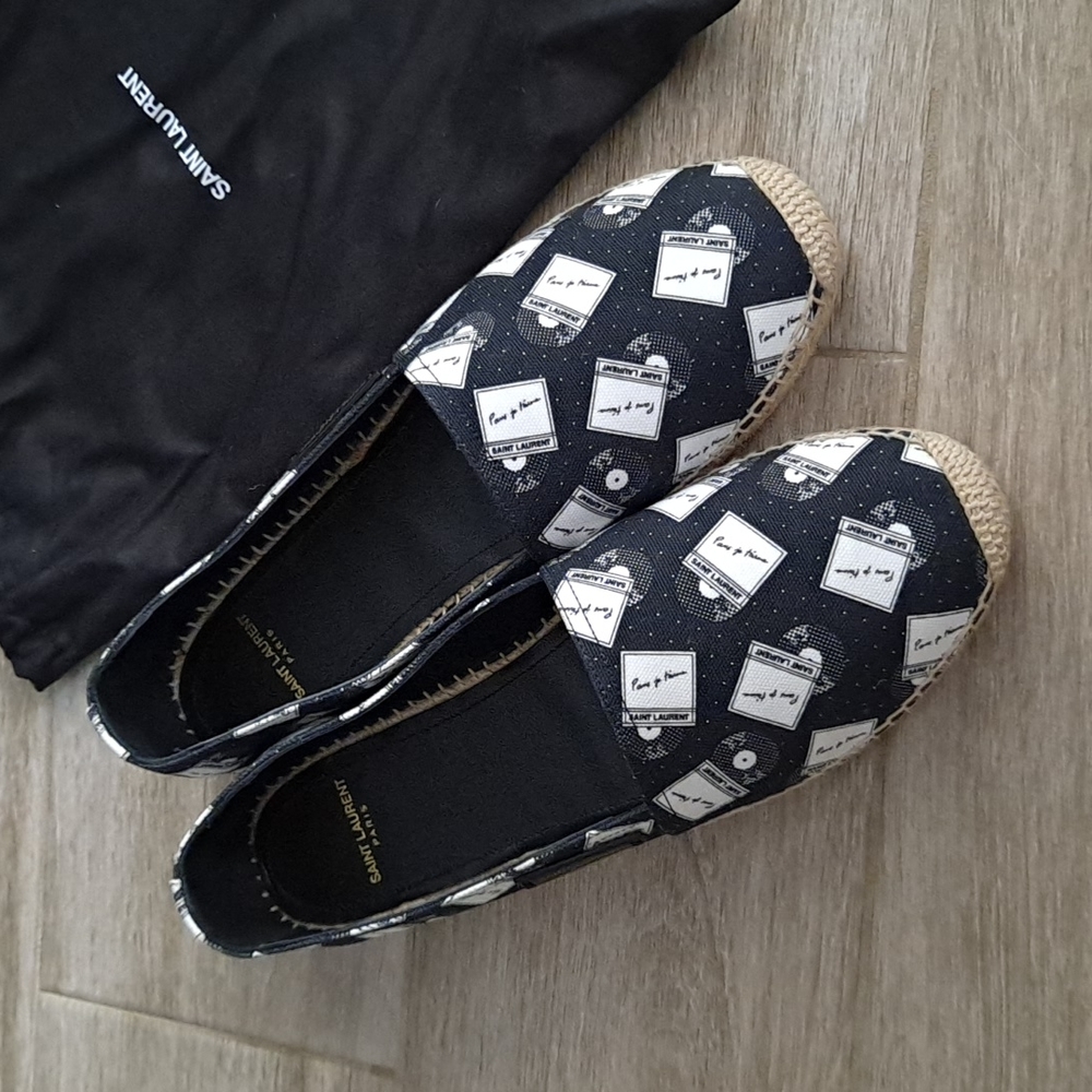 NWOT Saint Laurent espadrille flats
